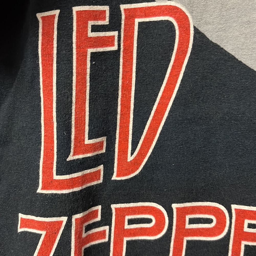Vintage Led Zeppelin Exploding Zeppelin Liquid Bl… - image 3